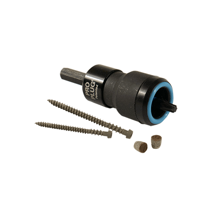 Fiberon Pro Plug System - Screws, Tool, Plugs