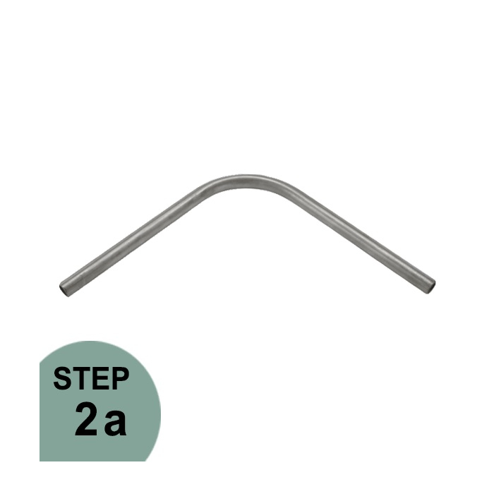 Prova Railing PA25 90 Degree Corner for Steel Cable or Steel Tube