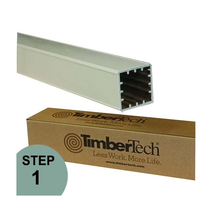Timbertech 5x5 Post Sleeve - White