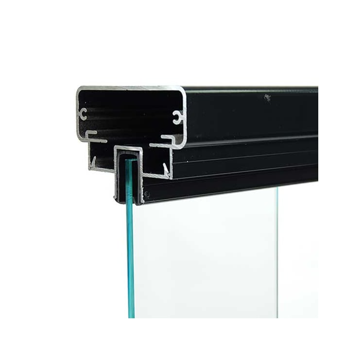 RailFX Upper Glass Rail Gasket With Glass