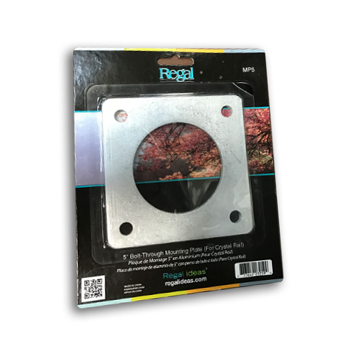 Regal Ideas Crystal Rail Mounting Plate