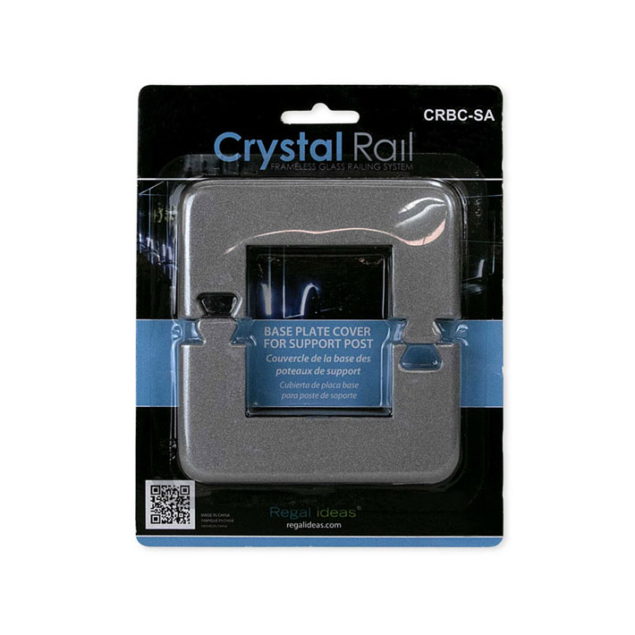 Regal Ideas Crystal Rail Support Post Base Cover - Package