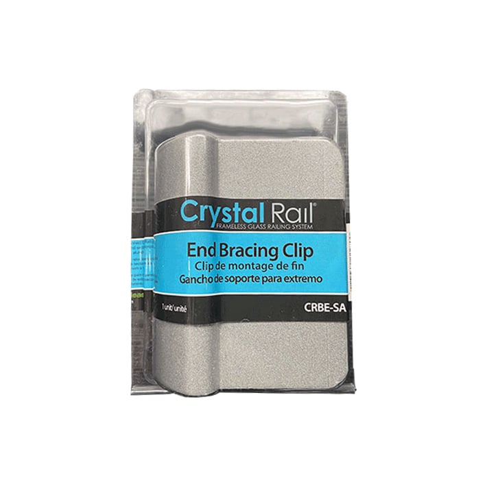 Regal Crystal Rail End Bracing Clip - Packaging