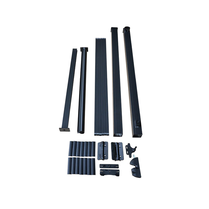 Urban Rail Gate Kit - Textured Black