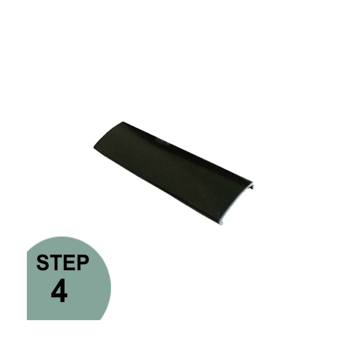 Regal Rail 4 Inch Spacers - Textured Black
