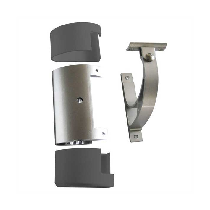 Regal ADA Hand Rail Crystal Rail Glass Bracket