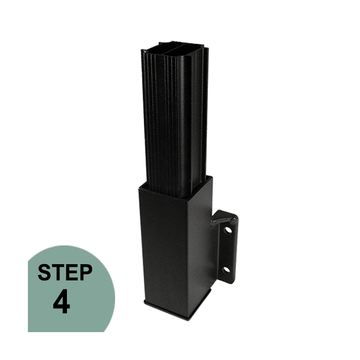 Regal Railing Side Mount Post Bracket