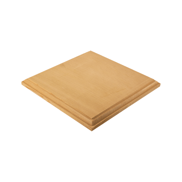 Cedar Roman Finial Base by Nantucket