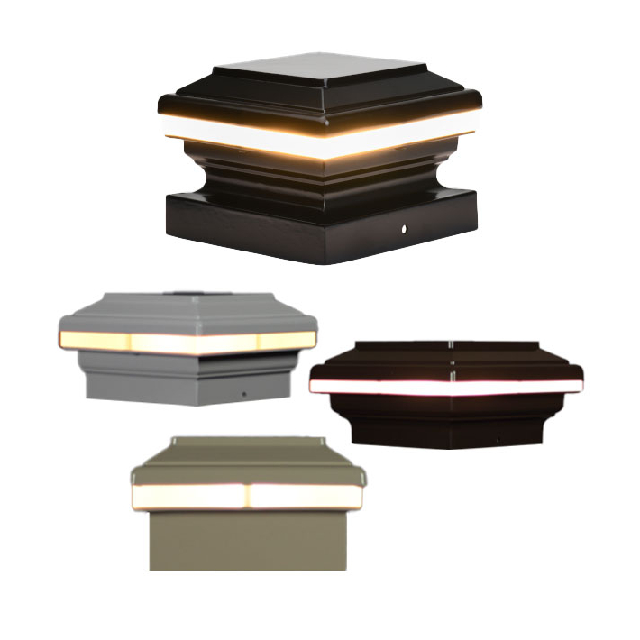 Saturn Anello LED Post Cap Collection