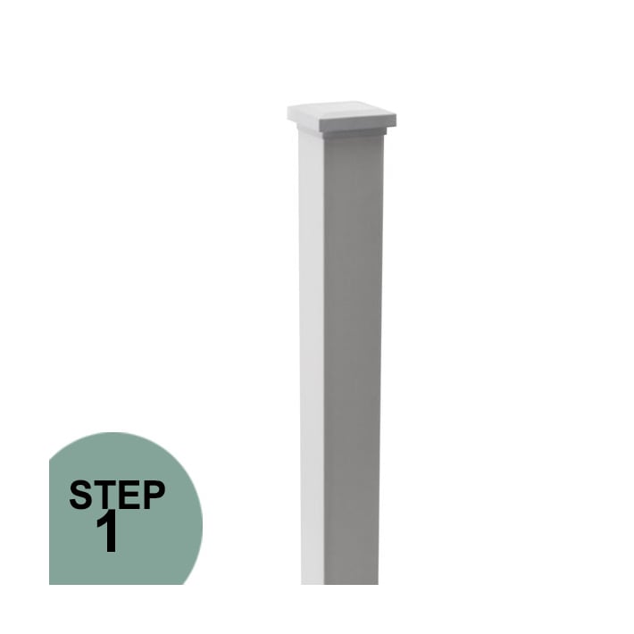 Step 1 - Trex Select All-In-One Post Sleeve Kit