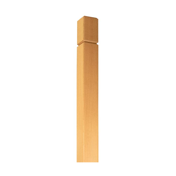 Single V Groove Newel - Turn