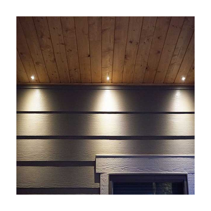 Dekor Soffit Spot Lights - Installed