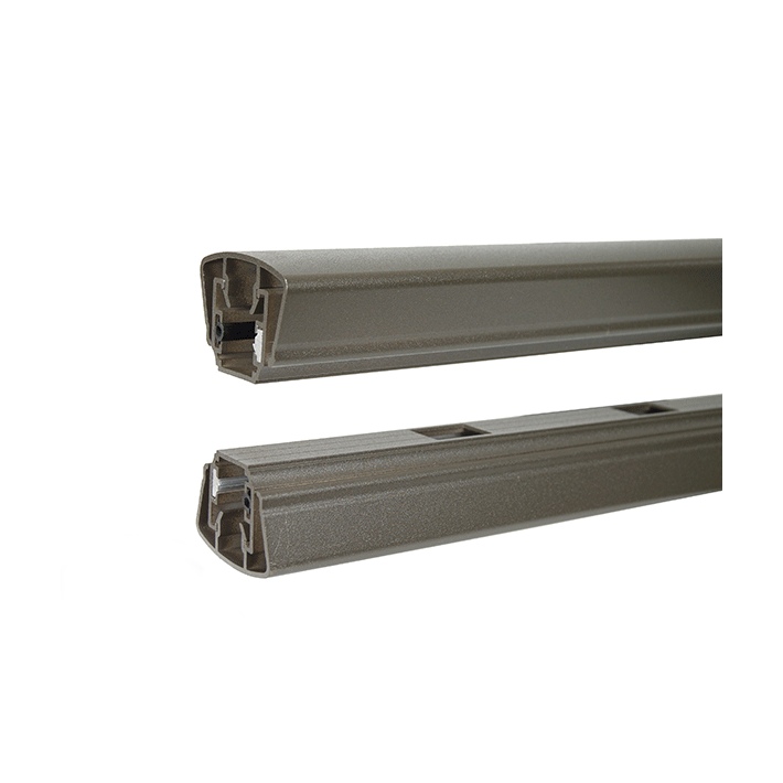 Prestige Aluminum Stair Top & Bottom Rails by DekPro - Top & Bottom