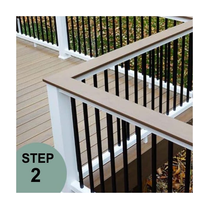 Timbertech/Azek Drink Rail