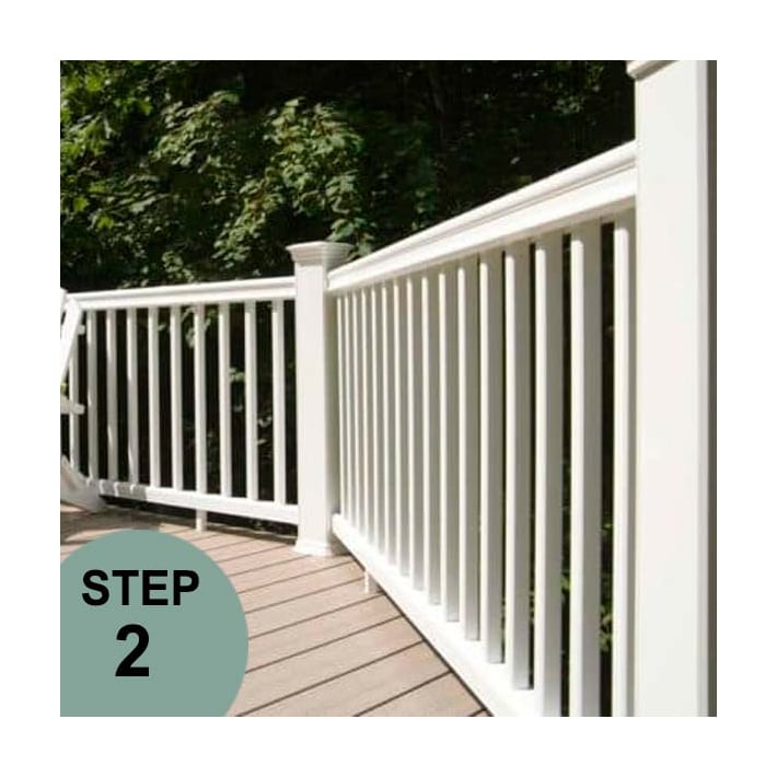 Timbertech/Azek Radiance Top Rail