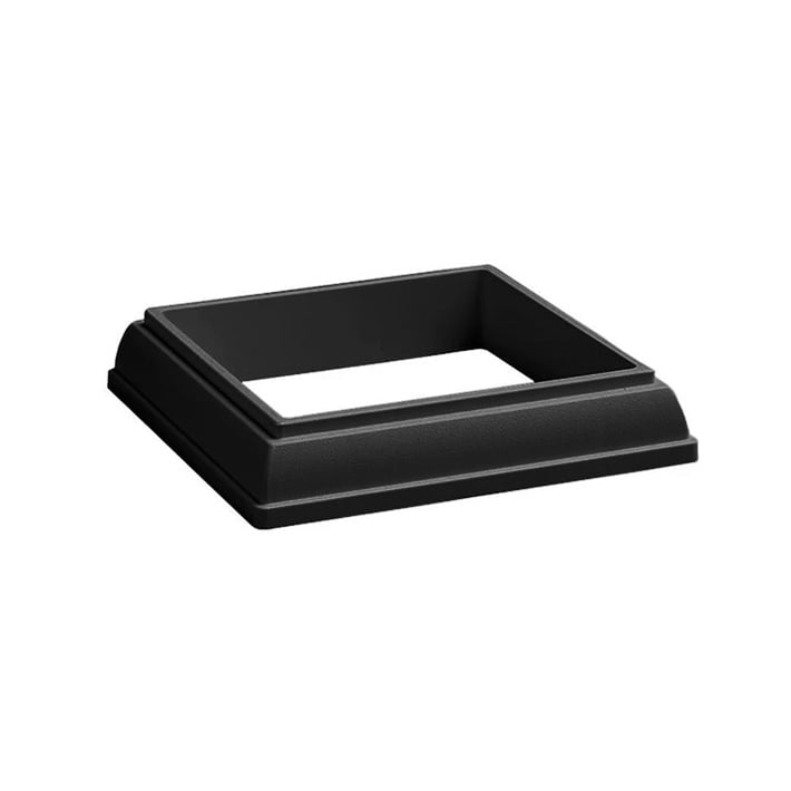 Timbertech 4" Post Skirt - Matte Black