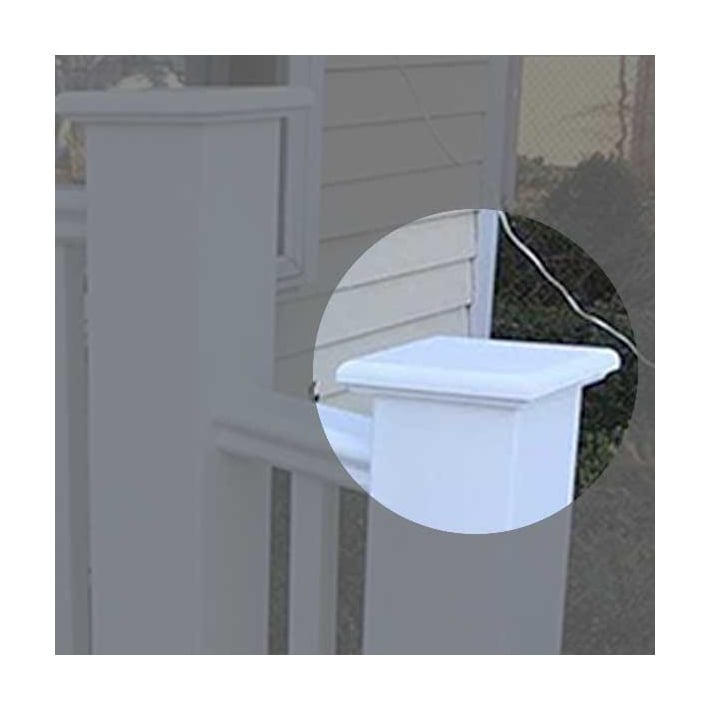 Timbertech Statement PVC Rail Post Cap