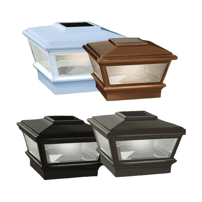 Traditional Solar VersaCaps Post Cap Light by Deckorator - Collection