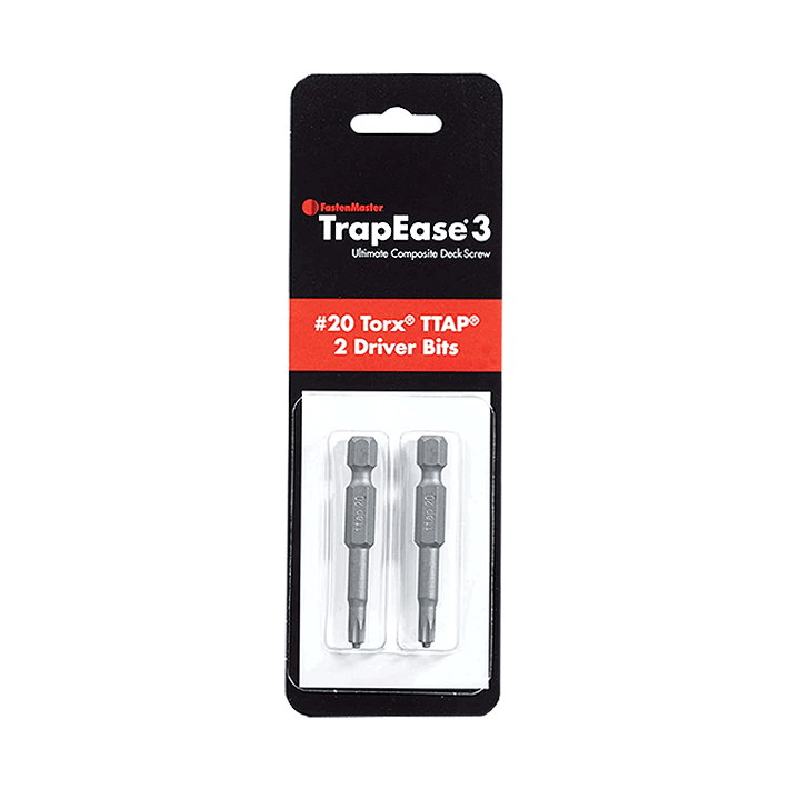 Trapease 3 #20 Torx TTAP Driver Bits - 2 Pack