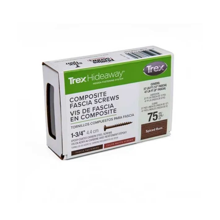 Trex Hideaway Composite Fascia Screws