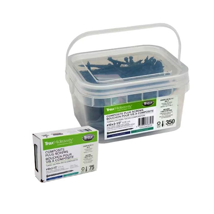 Trex Decking Plug System Screws