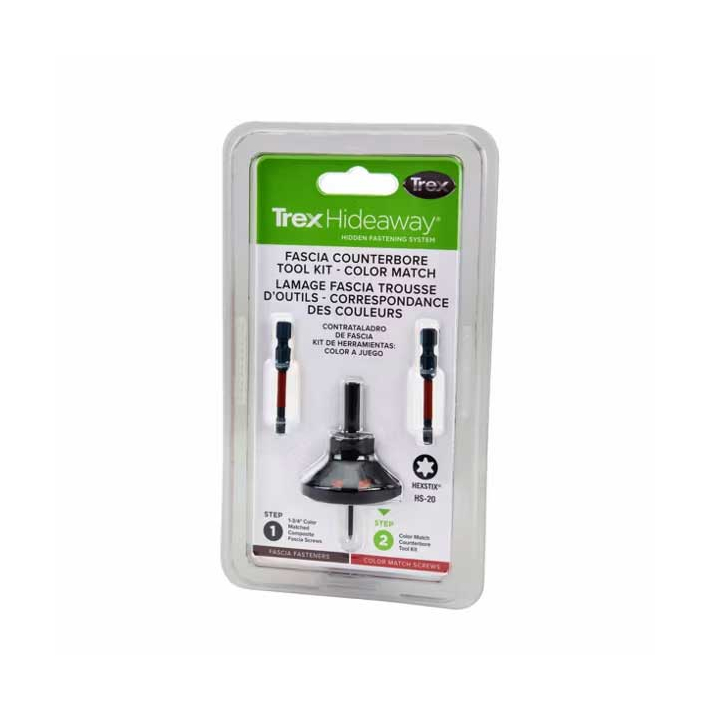Trex Fascia Color Match Screw Tool Kit