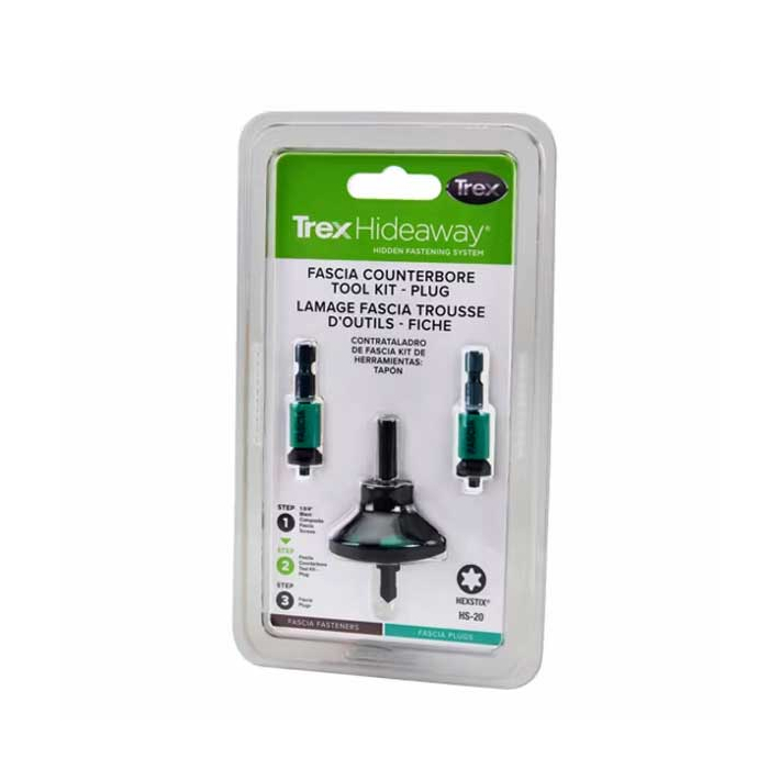 Trex Fascia Plug Tool Kit