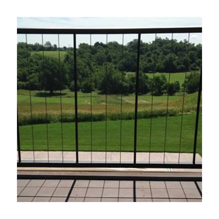 VertiCable Level Rail Panel - Installed