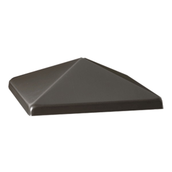 The Deck Store Metal Point Post Caps - Pewter