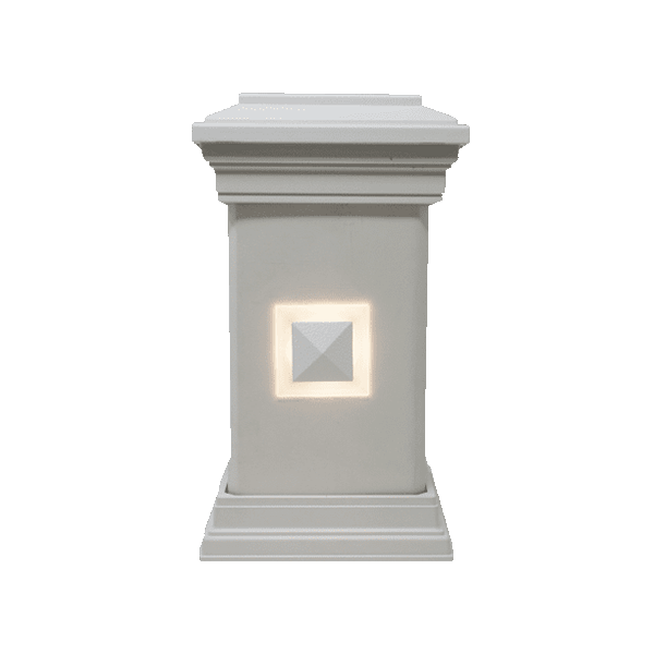 Dekor Sapphire Rail Light - Square Installation