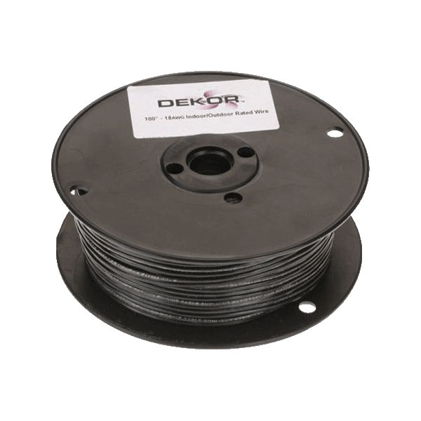 Dekor 18/2 Low Volt Wire - 100'