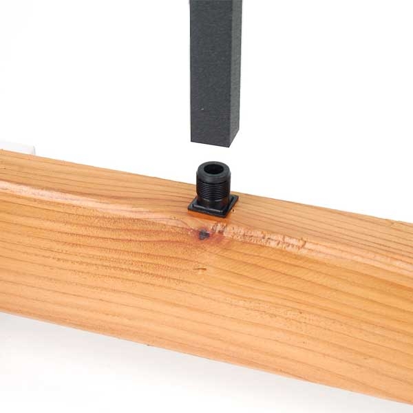 DEKPRO Square Baluster Connectors - Straight