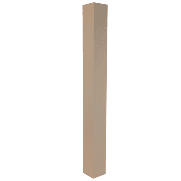 Tu-Step Prestige 108" Aluminum Post Sleeve - Maple Cream
