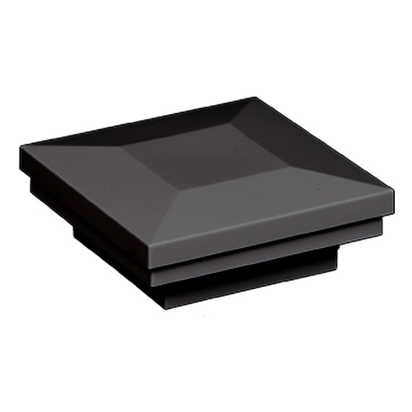 Ornamental Post Cap - Matte Black