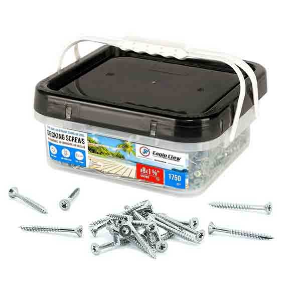 Eagle Claw 8x1-5/8" Deck Screws - 1750ct