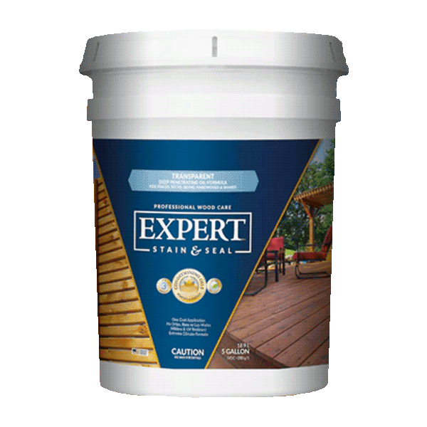 EXPERT Stain &amp; Seal Transparent Stain