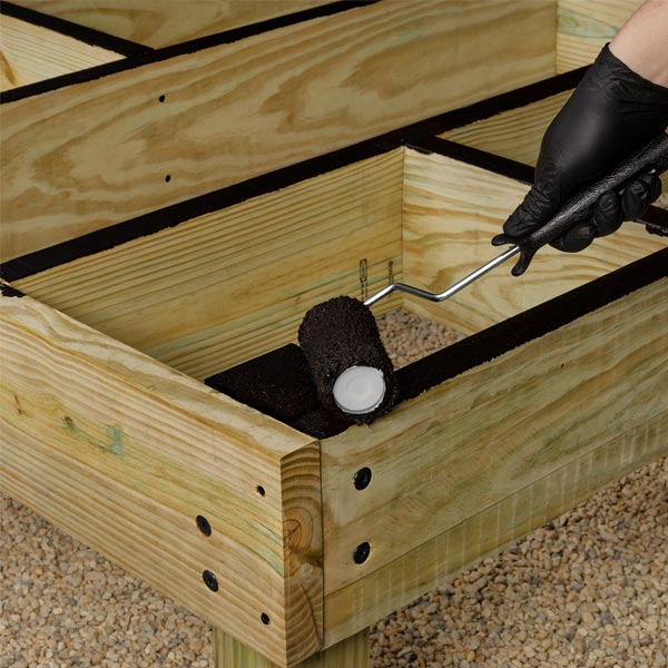 FastenMaster Deck Frame Coating Covers Posts