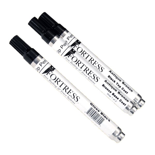 Fortress Touch Up Paint Pen - Gloss Black and Antique Bronze