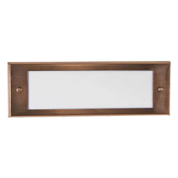 Genesis Recessed Brick Light - Copper