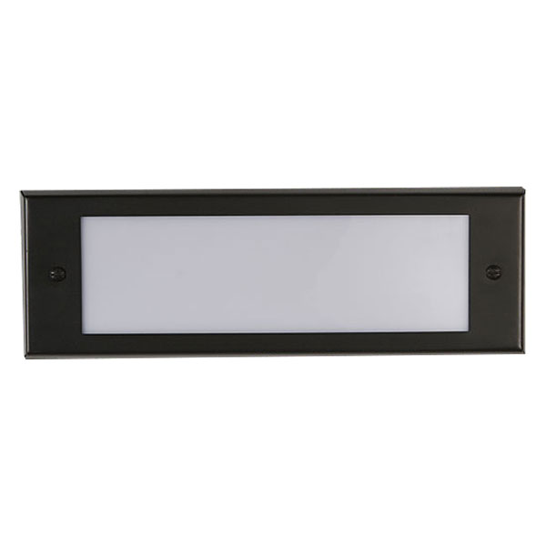 Genesis Recessed Brick Light - Black
