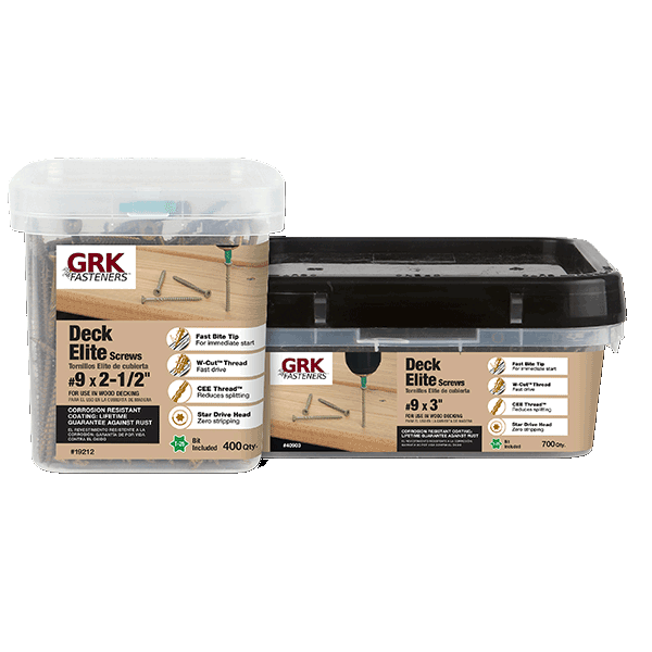 GRK Deck Elite Screw Buckets