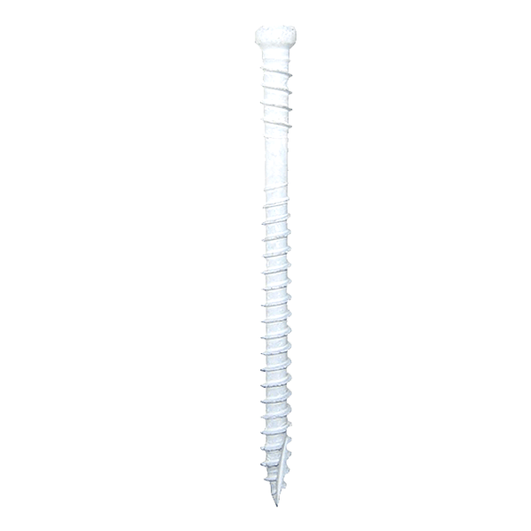 White RT Composite Trim Head Screw