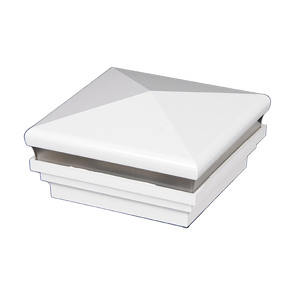 Halo Contemporary Low Voltage Post Cap Light - White