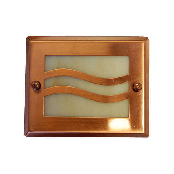 Highpoint Lighting Lake Powell Recessed Step Light - Copper