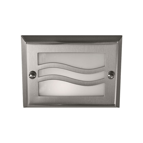 Highpoint Lighting Lake Powell Recessed Step Light - Stainless