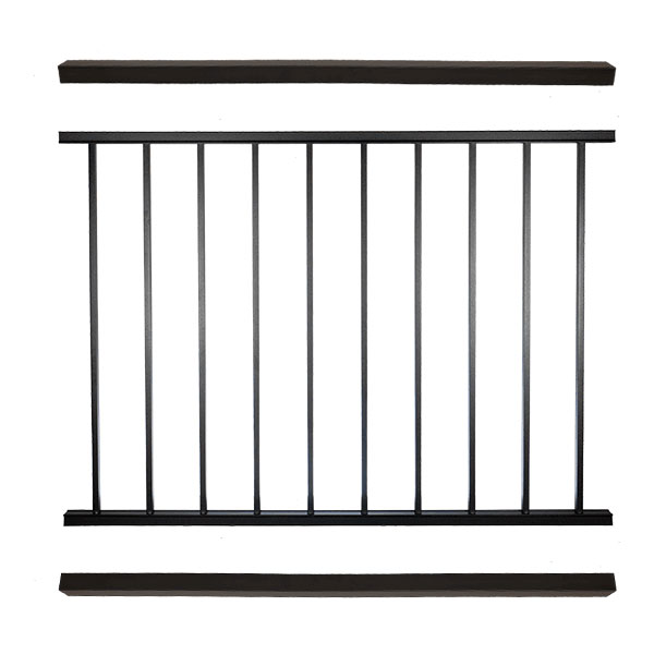 AZEK Impression Rail Express GATE KIT - Panel / Snap Covers