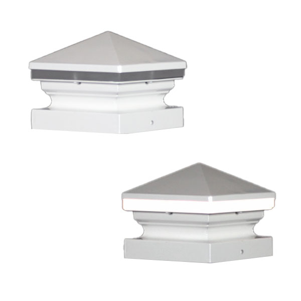 Iris Anello Led Post Light - White