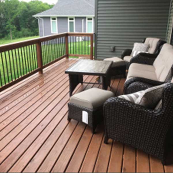 KDAT Clear Deck Sealer Finished Deck