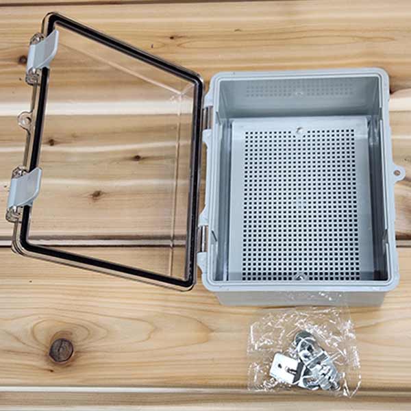 Outdoor Low Voltage Enclosure With Brackets - The Deck Store
