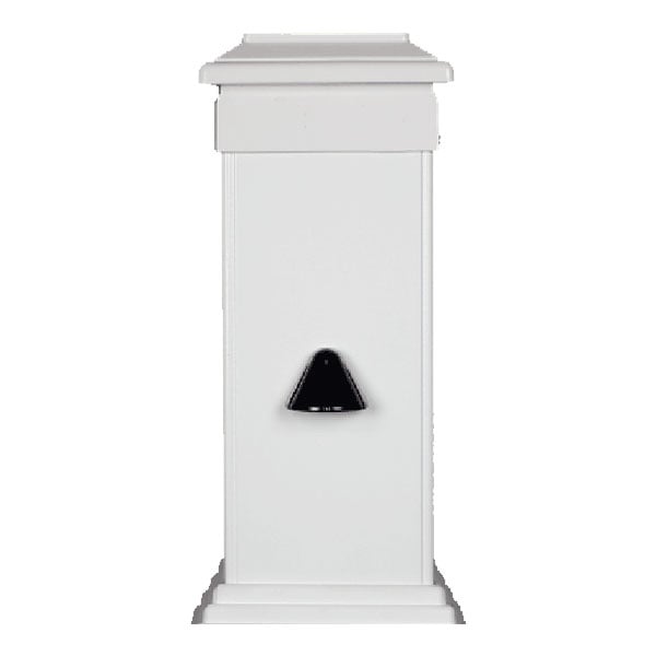 Mini Vega Tear Drop Post Light - Black